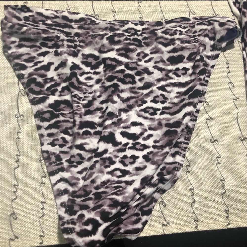 BECCA Leopard Print Swim Set - Picture 2 of 5